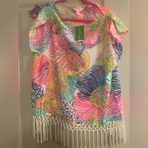 NWT Lilly Pulitzer ‘Jasmine’ Caftan XS/S